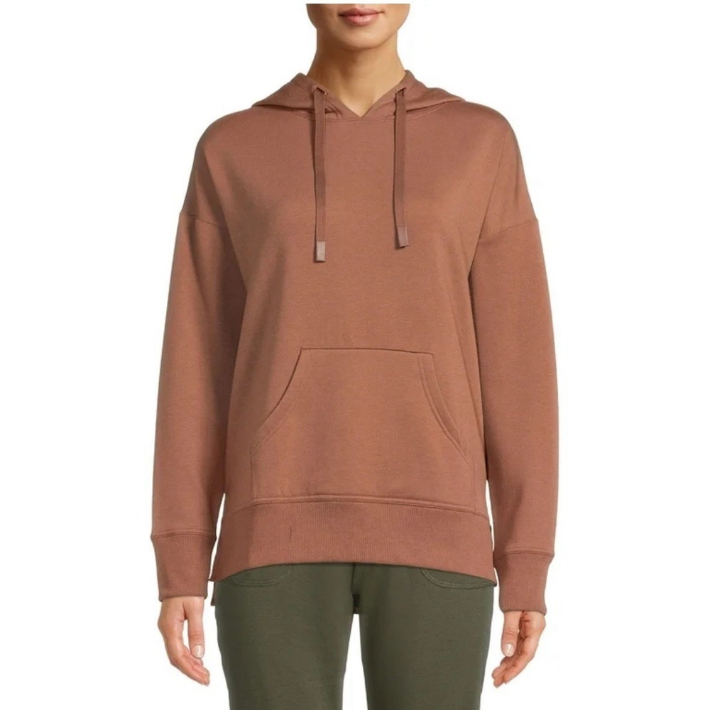 Athletic Works Kids Girls Hoodie Sweatshirt Brown Size S 4-6 Pullover‎ Hoodie
